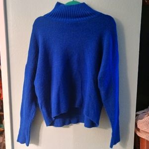 Blue Turtleneck Sweater from Express | Size S
